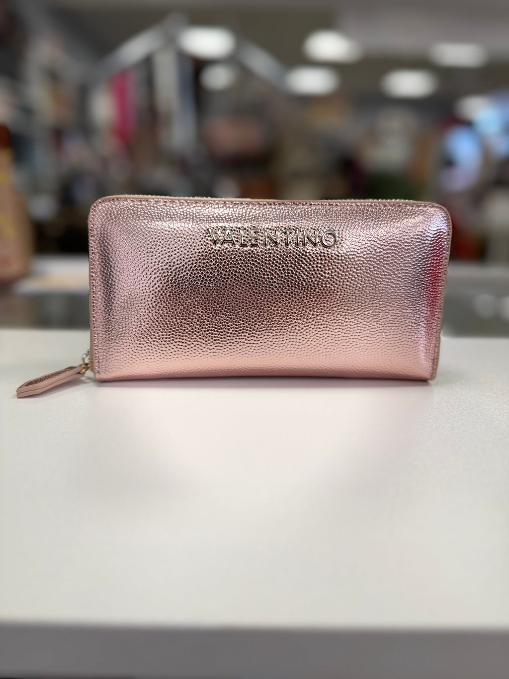 Valentino Rose Gold Large Purse Gold Hardware