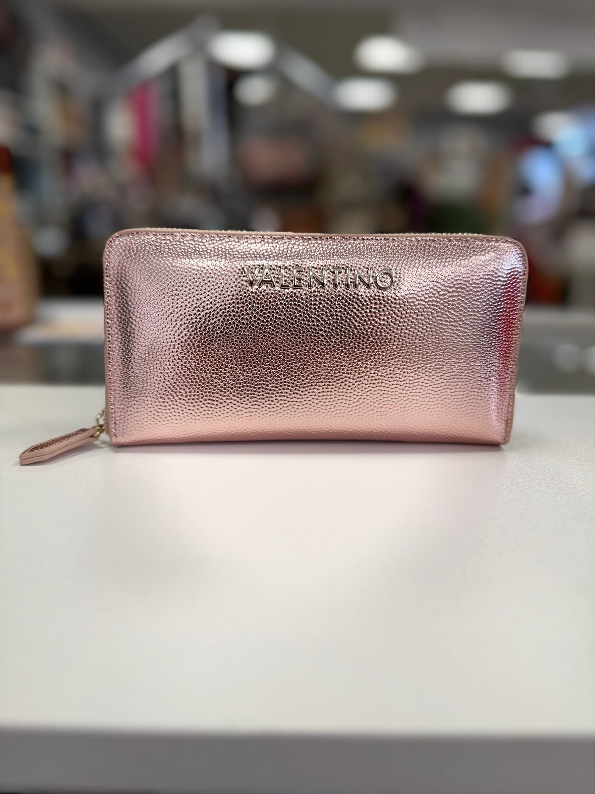 Valentino Rose Gold Large Purse Gold Hardware