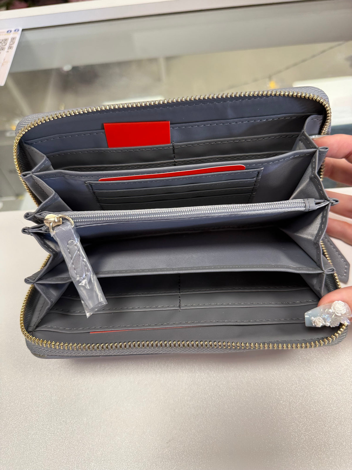 Valentino Grey Purse