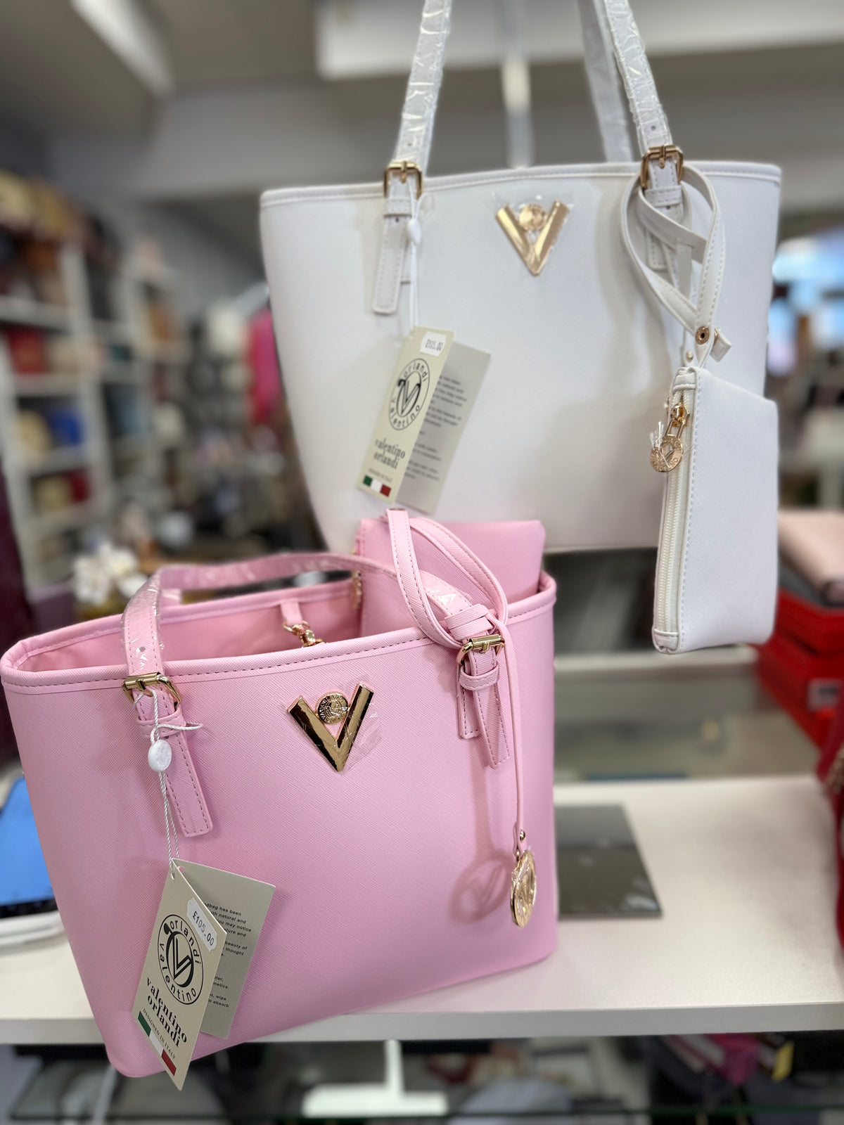 Valentino Natalia Medium Shoulder Bag & Coin Zip Purse