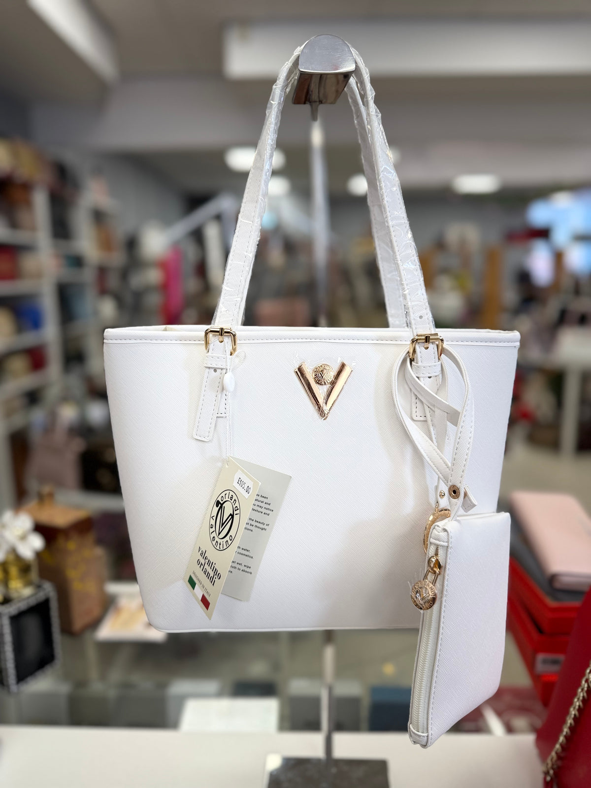 Valentino Natalia Medium Shoulder Bag & Coin Zip Purse