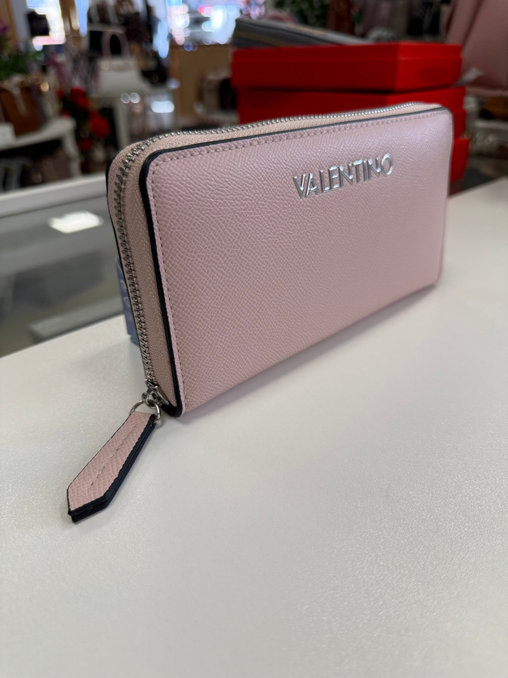 Valentino Pink Purse Silver Hardware