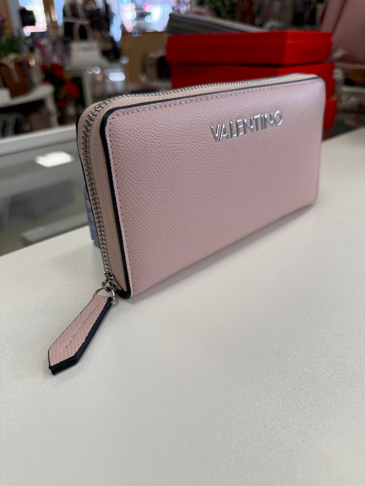Valentino Pink Purse Silver Hardware